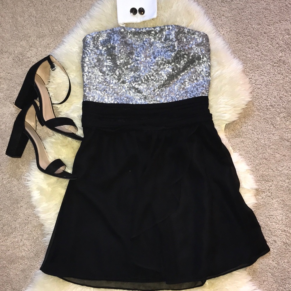 ✨Sequin & Black Dress✨